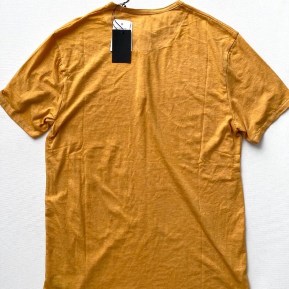 Joe's Button Snap Front Tee Yellow - Picture 3 of 3